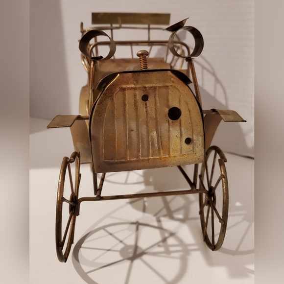 Vintage Copper Old Car Model Figure - Picture 2 of 10